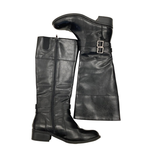 Boots Ankle Flats By Arizona In Black, Size: 9.5