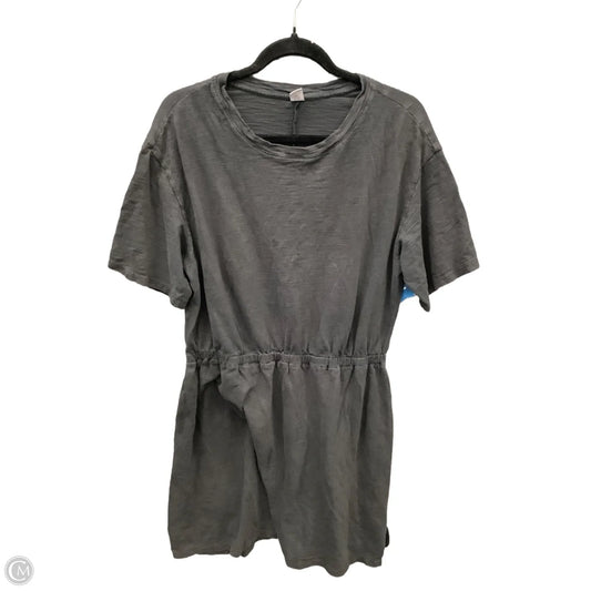 Dress Casual Midi By Old Navy In Grey, Size: L