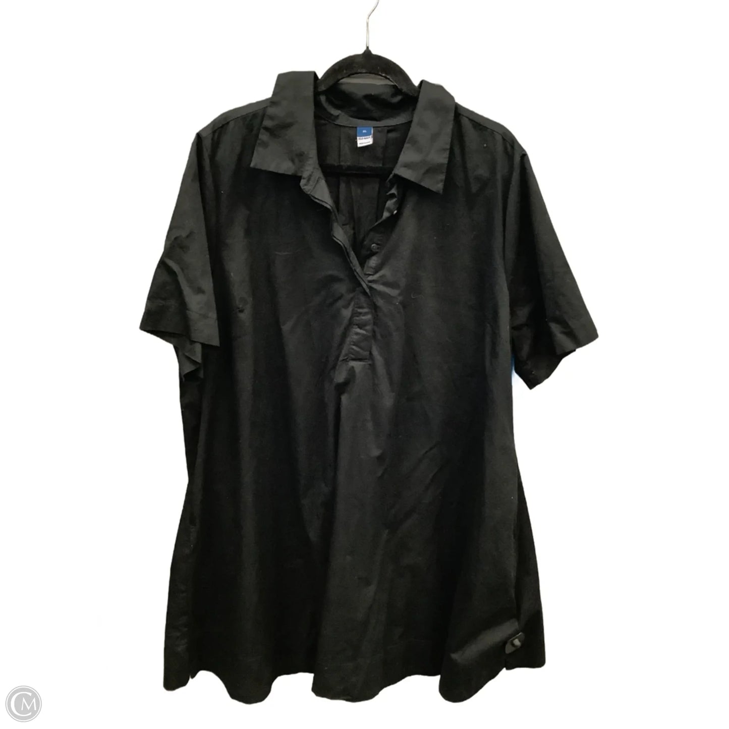 Dress Casual Midi By Old Navy In Black, Size: Xl