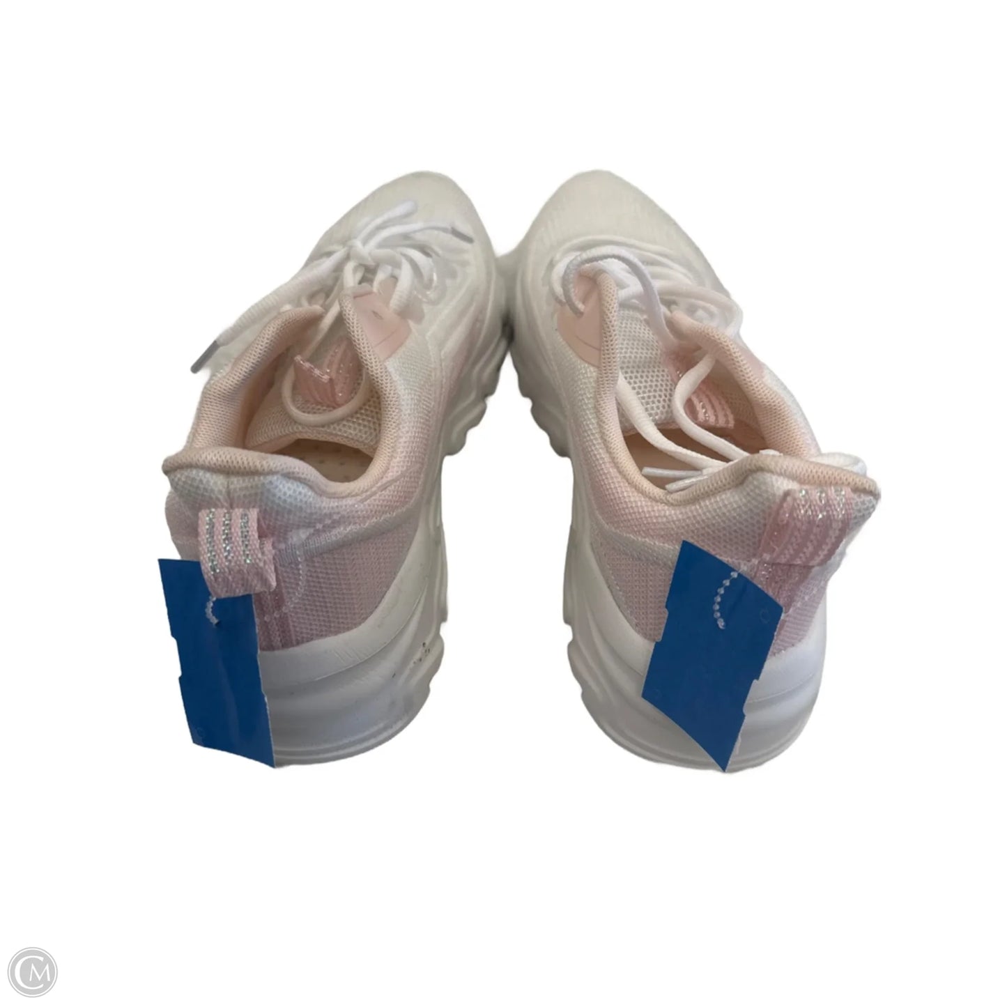 Shoes Athletic By Clothes Mentor In Pink & White, Size: 12