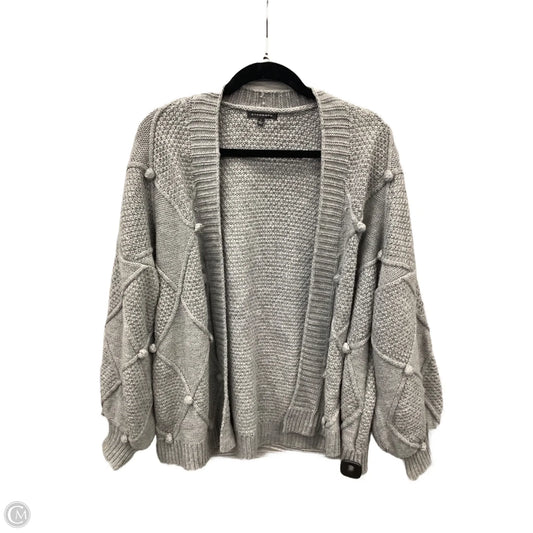 Sweater Cardigan By Staccato In Grey, Size: L