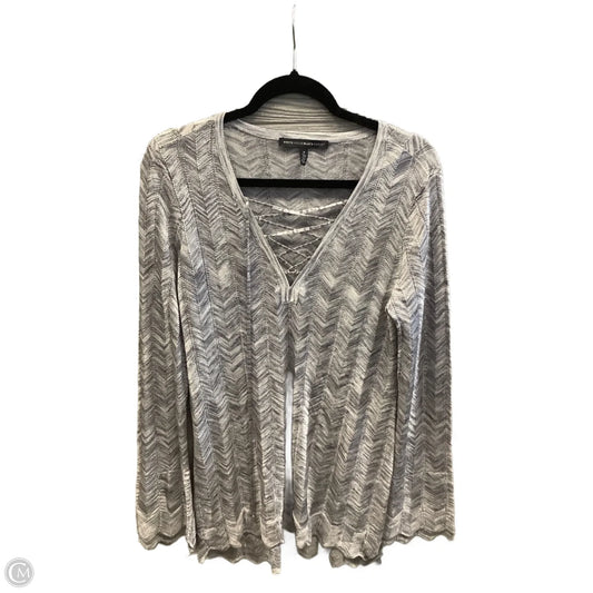 Tunic Long Sleeve By White House Black Market In Grey, Size: S