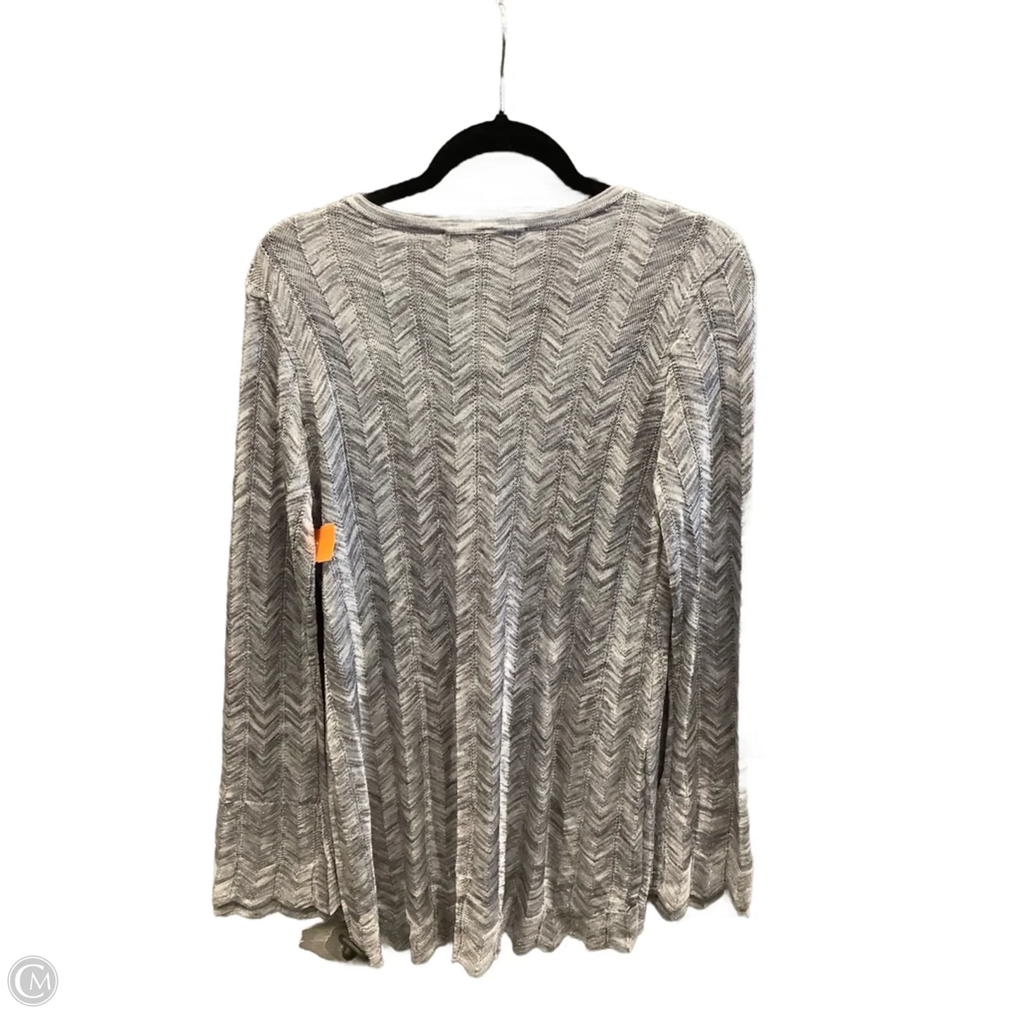 Tunic Long Sleeve By White House Black Market In Grey, Size: S