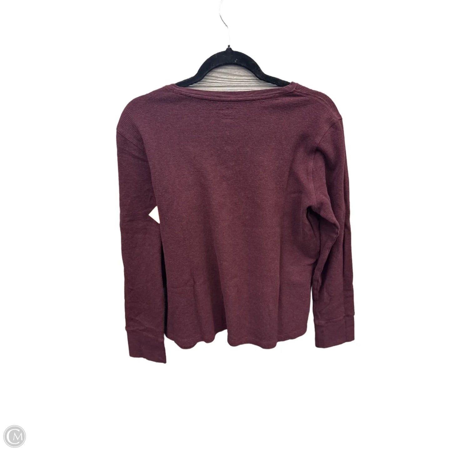 Top Long Sleeve By L.l. Bean In Red, Size: Xl