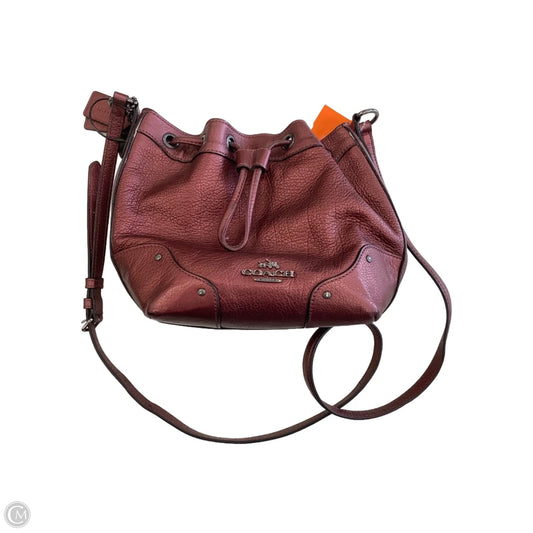 Crossbody Designer By Coach, Size: Small
