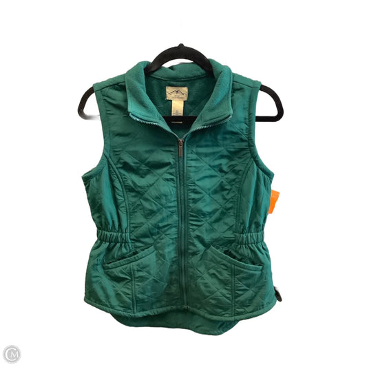 Vest Puffer & Quilted By Clothes Mentor In Green, Size: Xs