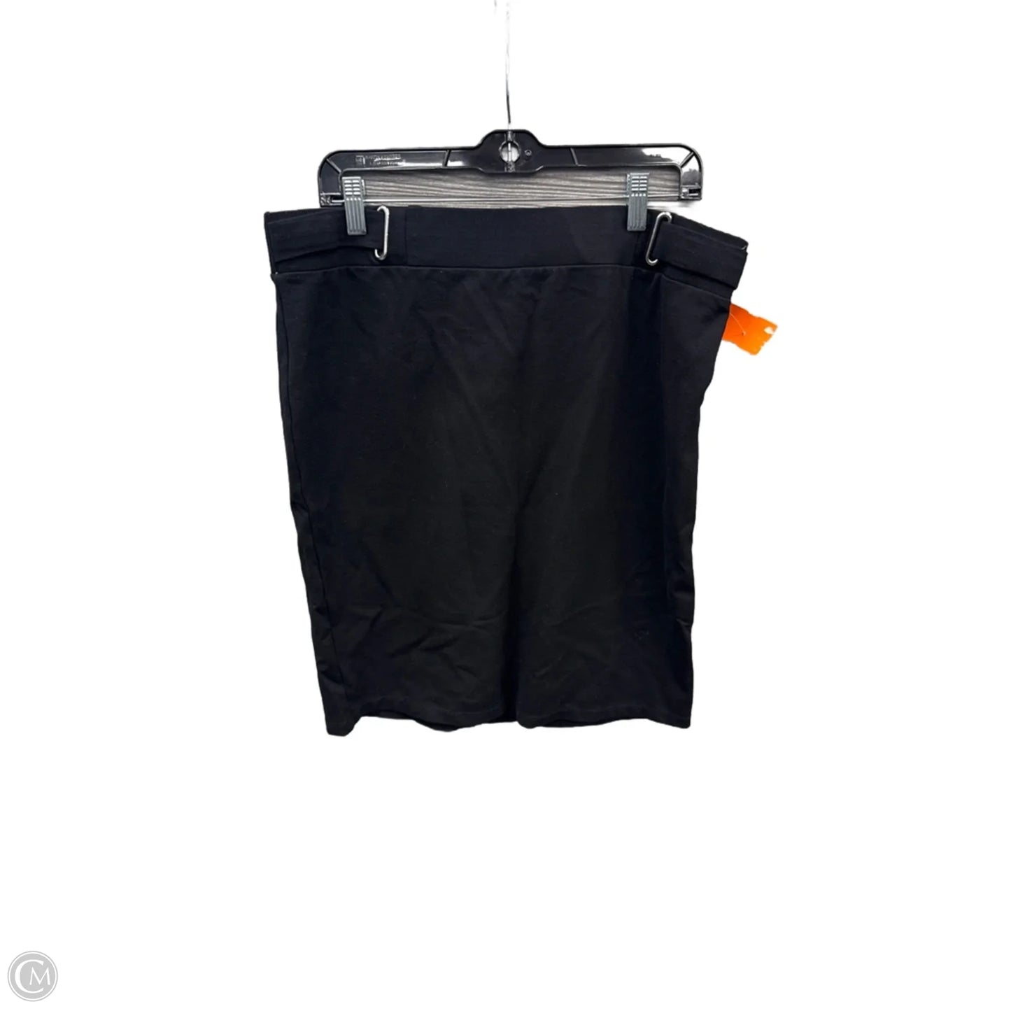 Skirt Midi By Clothes Mentor In Black, Size: 14