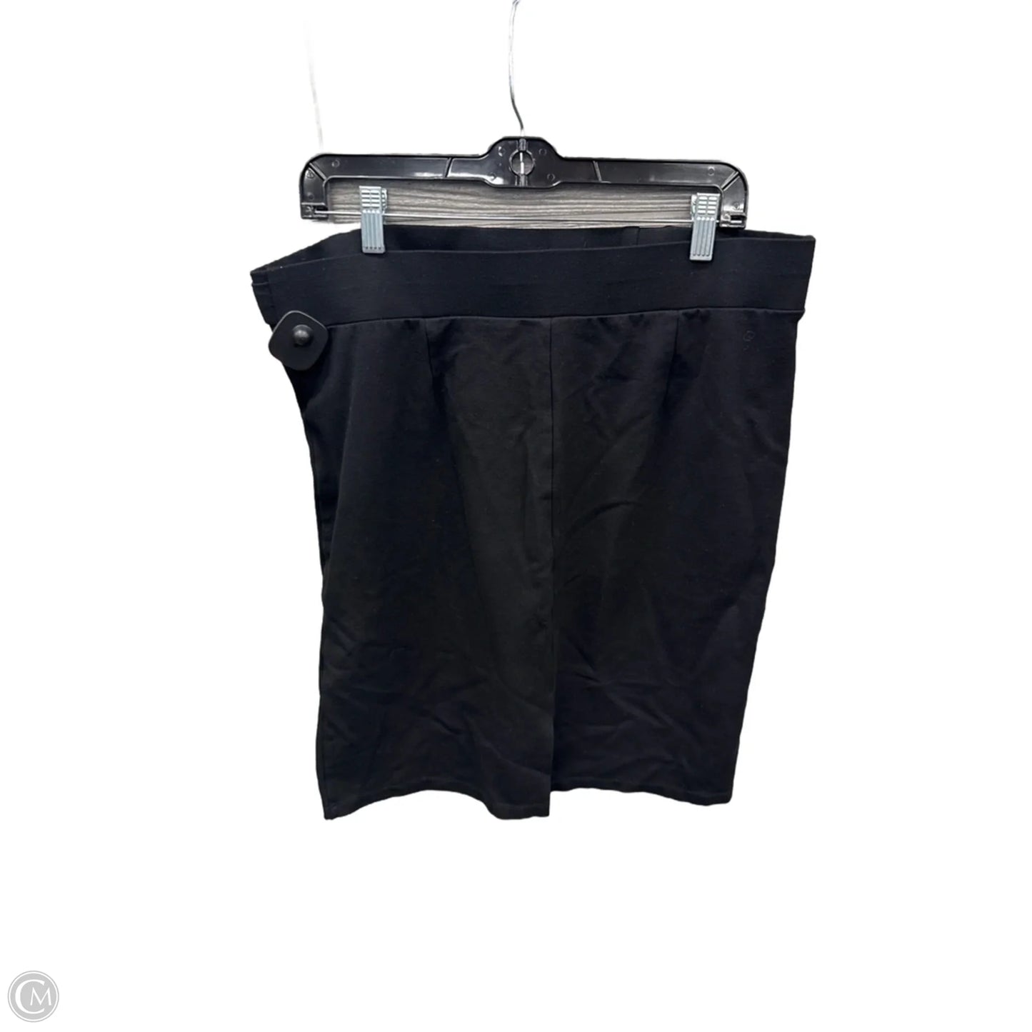Skirt Midi By Clothes Mentor In Black, Size: 14