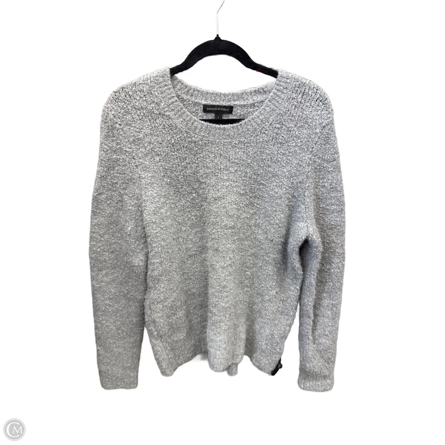 Sweater By Banana Republic In Grey, Size: L
