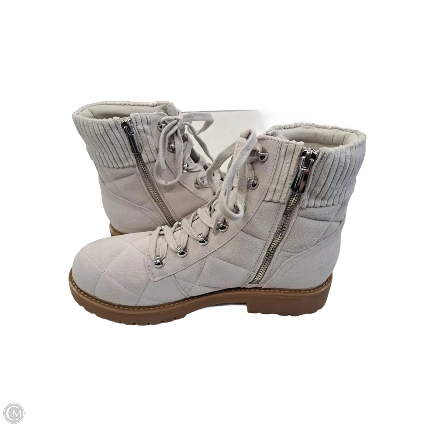 Boots Ankle Flats By Easy Spirit In Grey, Size: 8