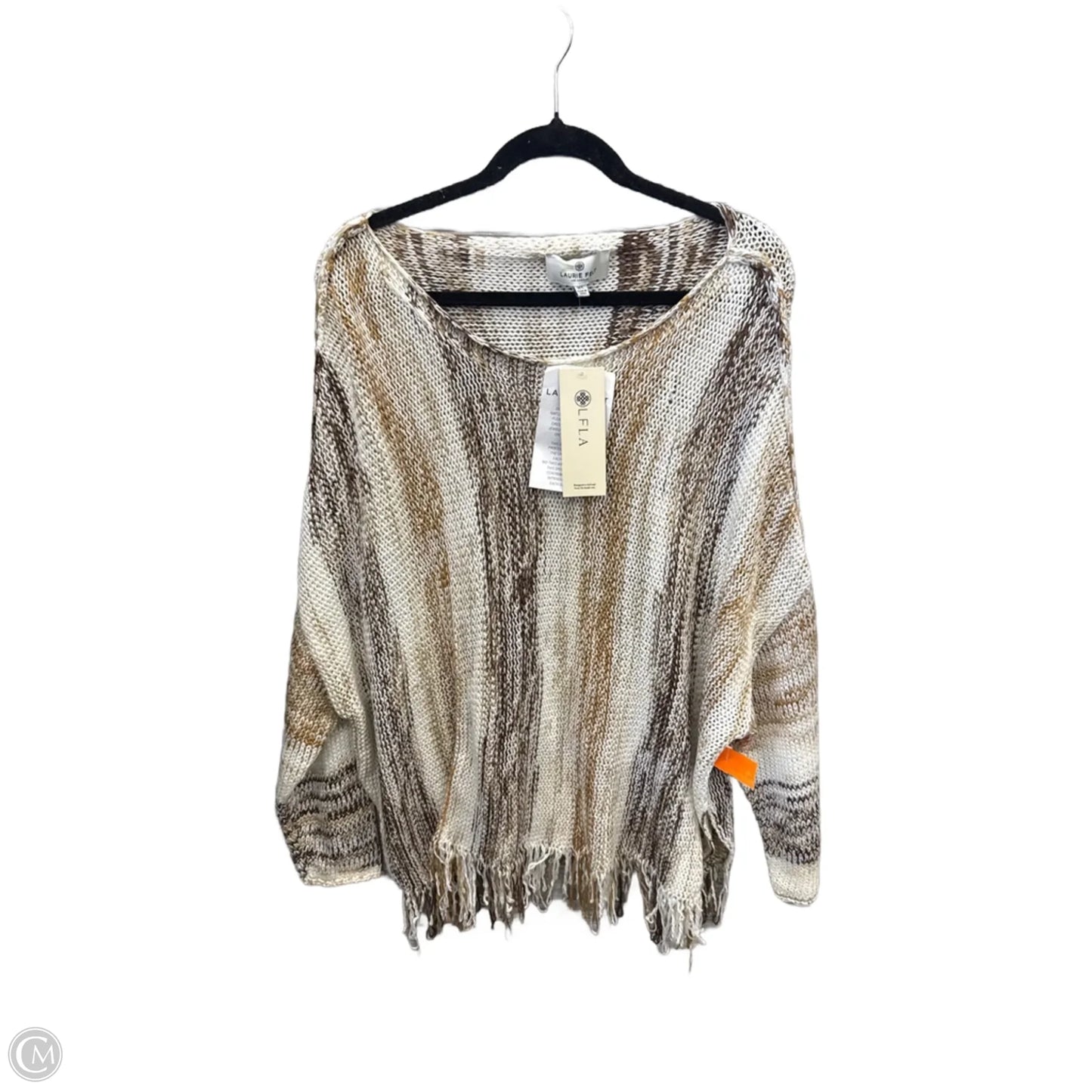 Sweater By Laurie Felt In Tan, Size: M