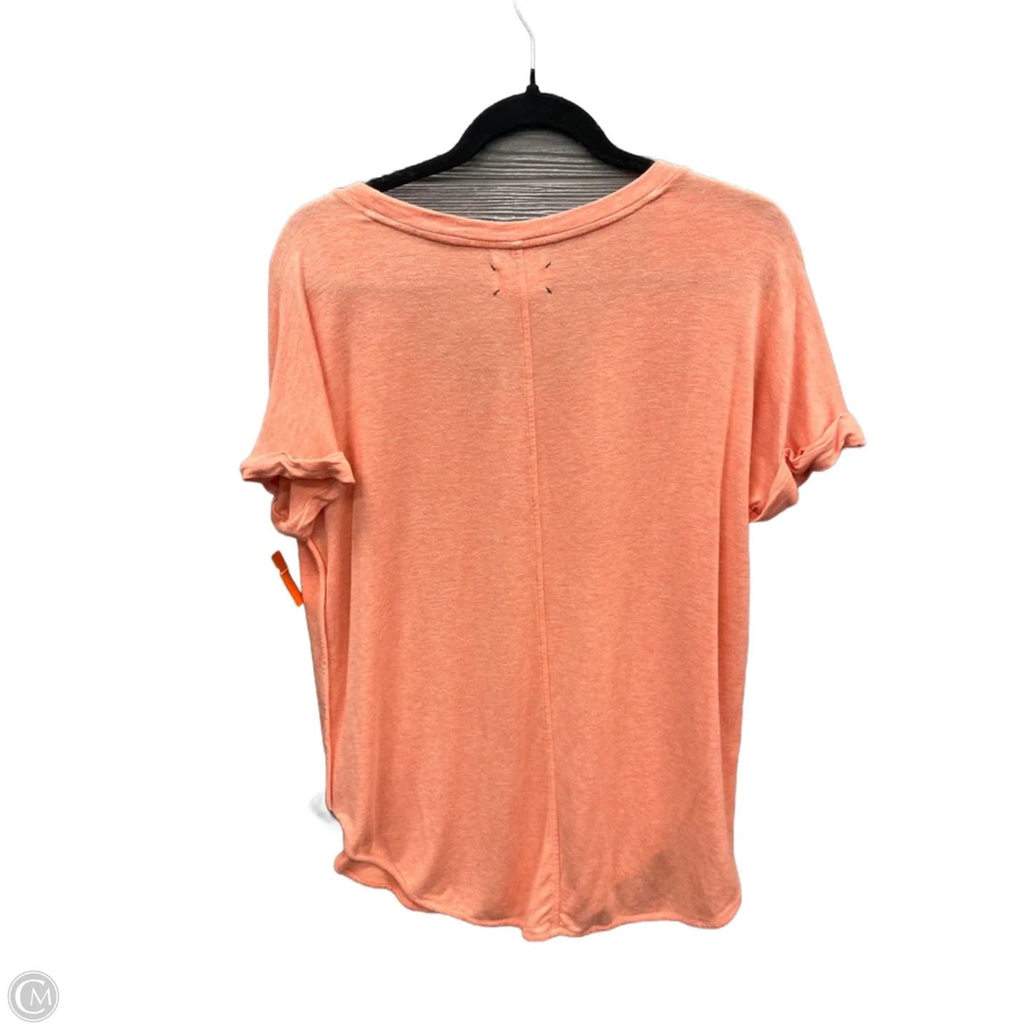 Top Short Sleeve By Lou And Grey In Orange, Size: M