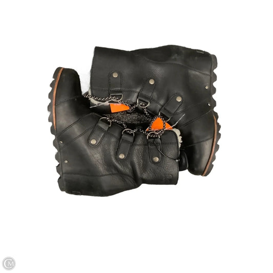 Boots Ankle Heels By Sorel In Black, Size: 8.5