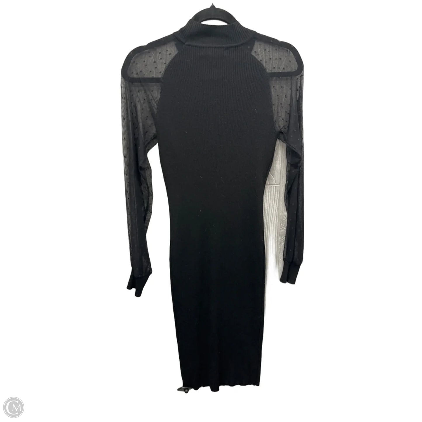 Dress Casual Midi By Almost Famous In Black, Size: L