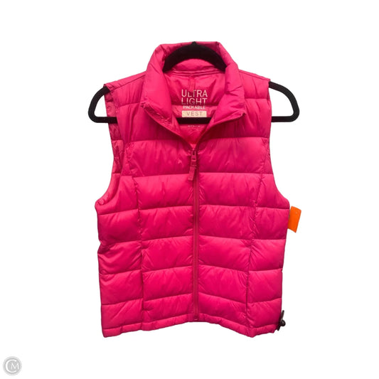 Vest Puffer & Quilted By Love Tree In Pink, Size: M