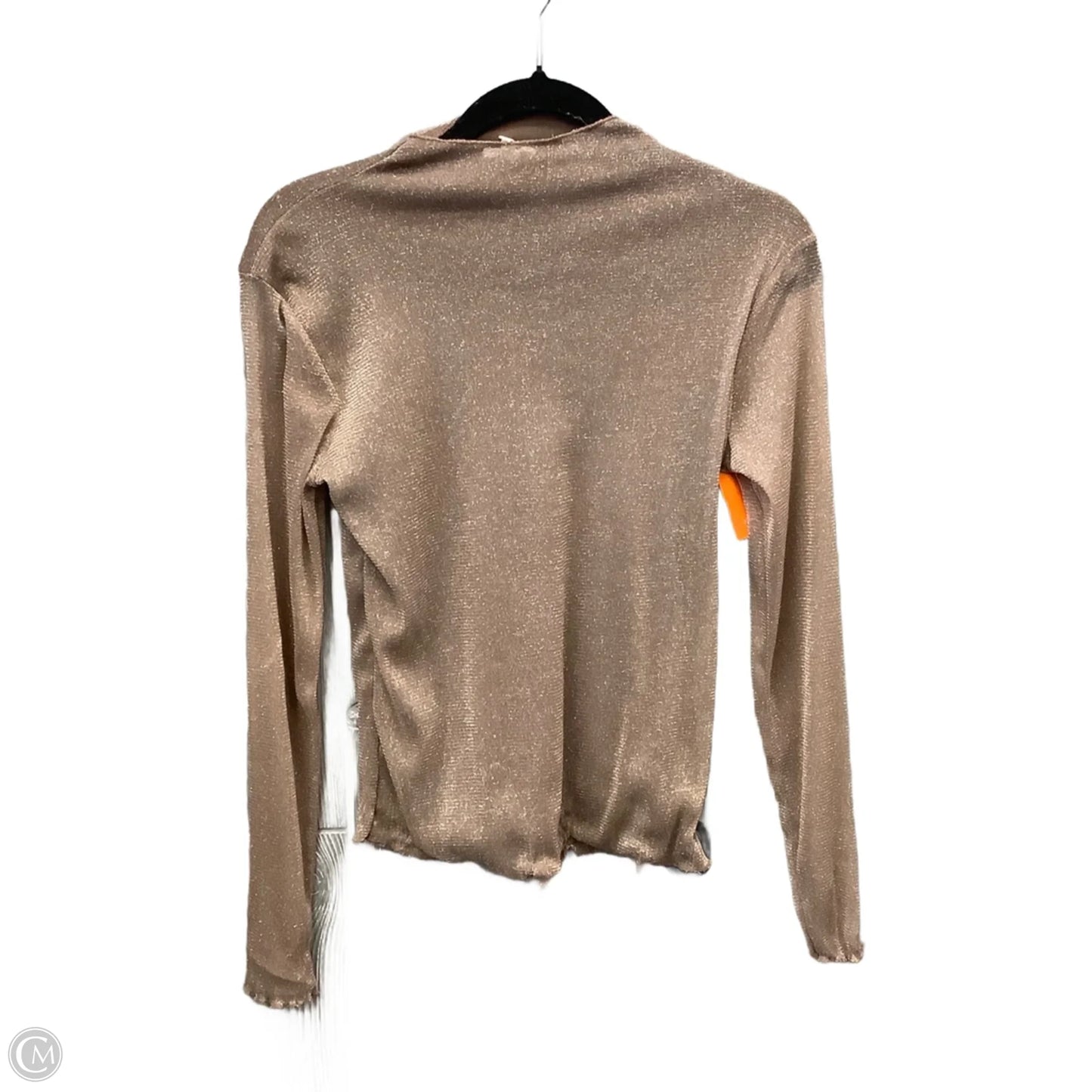 Top Long Sleeve By Maurices In Brown, Size: M