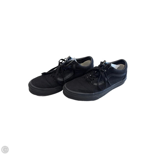 Shoes Sneakers By Vans In Black, Size: 9.5