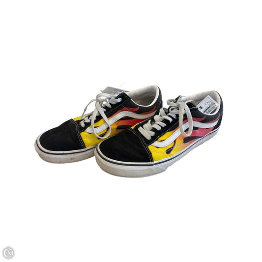 Shoes Sneakers By Vans In Multi-colored, Size: 9.5