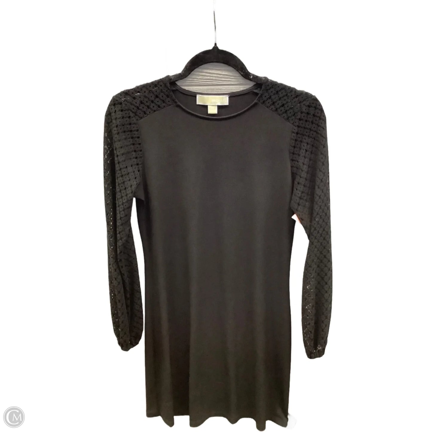 Dress Casual Midi By Michael By Michael Kors In Black, Size: Xs