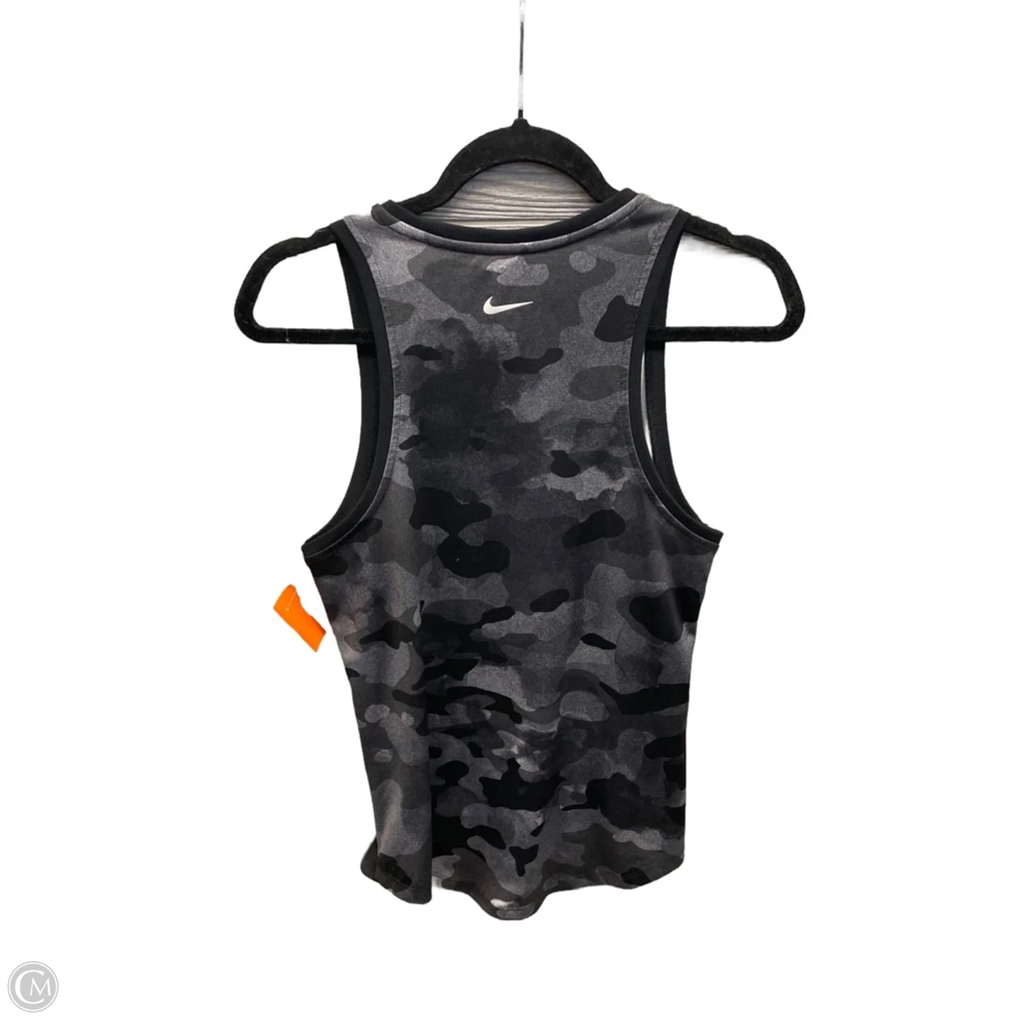 Athletic Tank Top By Nike In Grey, Size: S