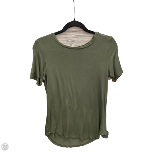 Top Short Sleeve Basic By Old Navy In Green, Size: S