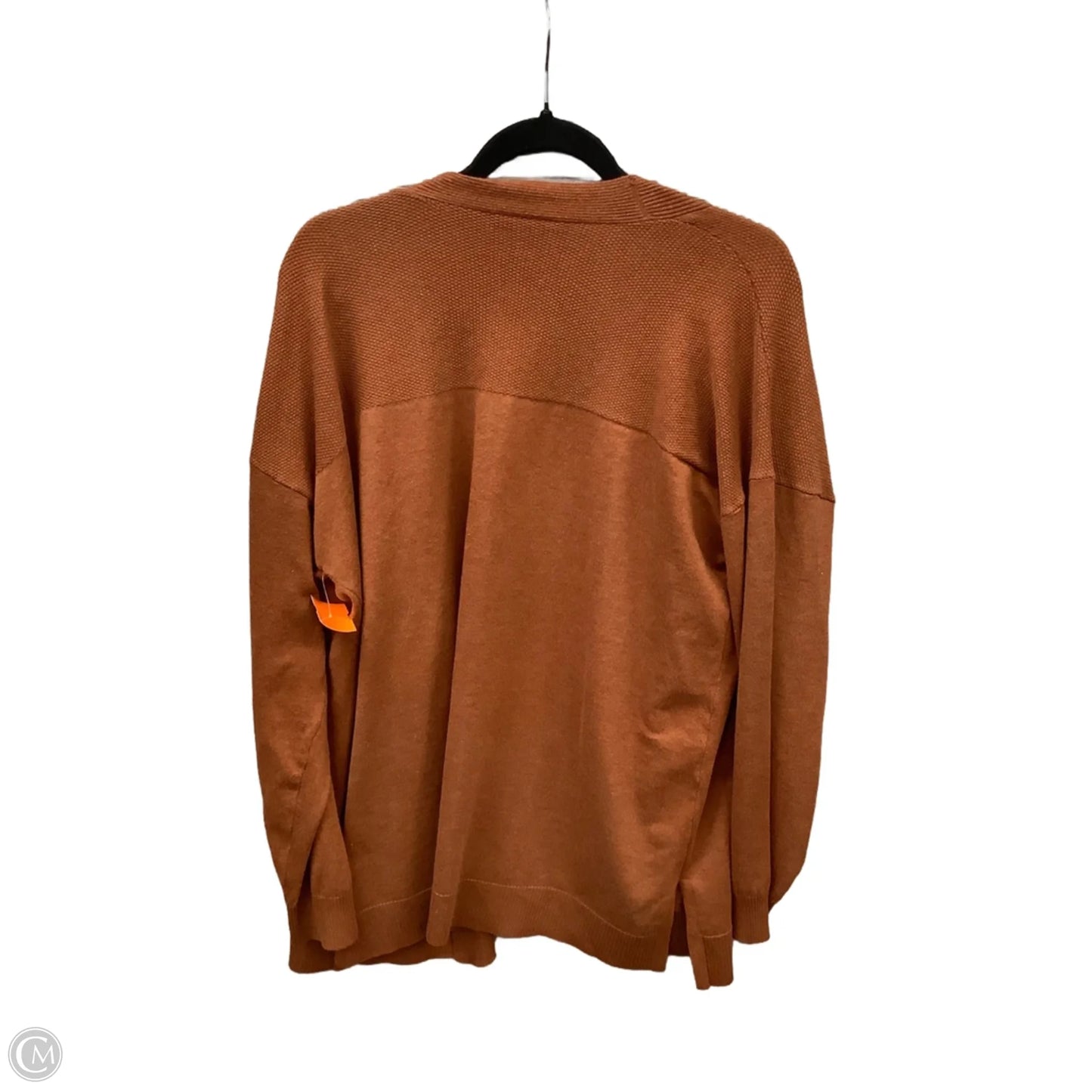 Cardigan By Time And Tru In Brown, Size: Xxl