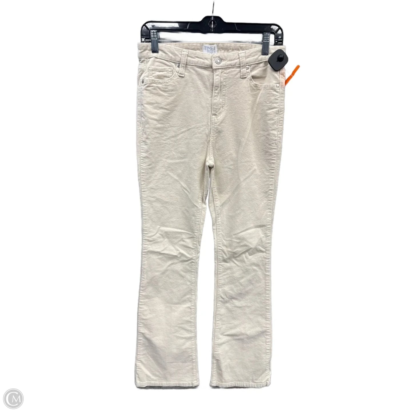 Pants Corduroy By Time And Tru In Cream, Size: 6
