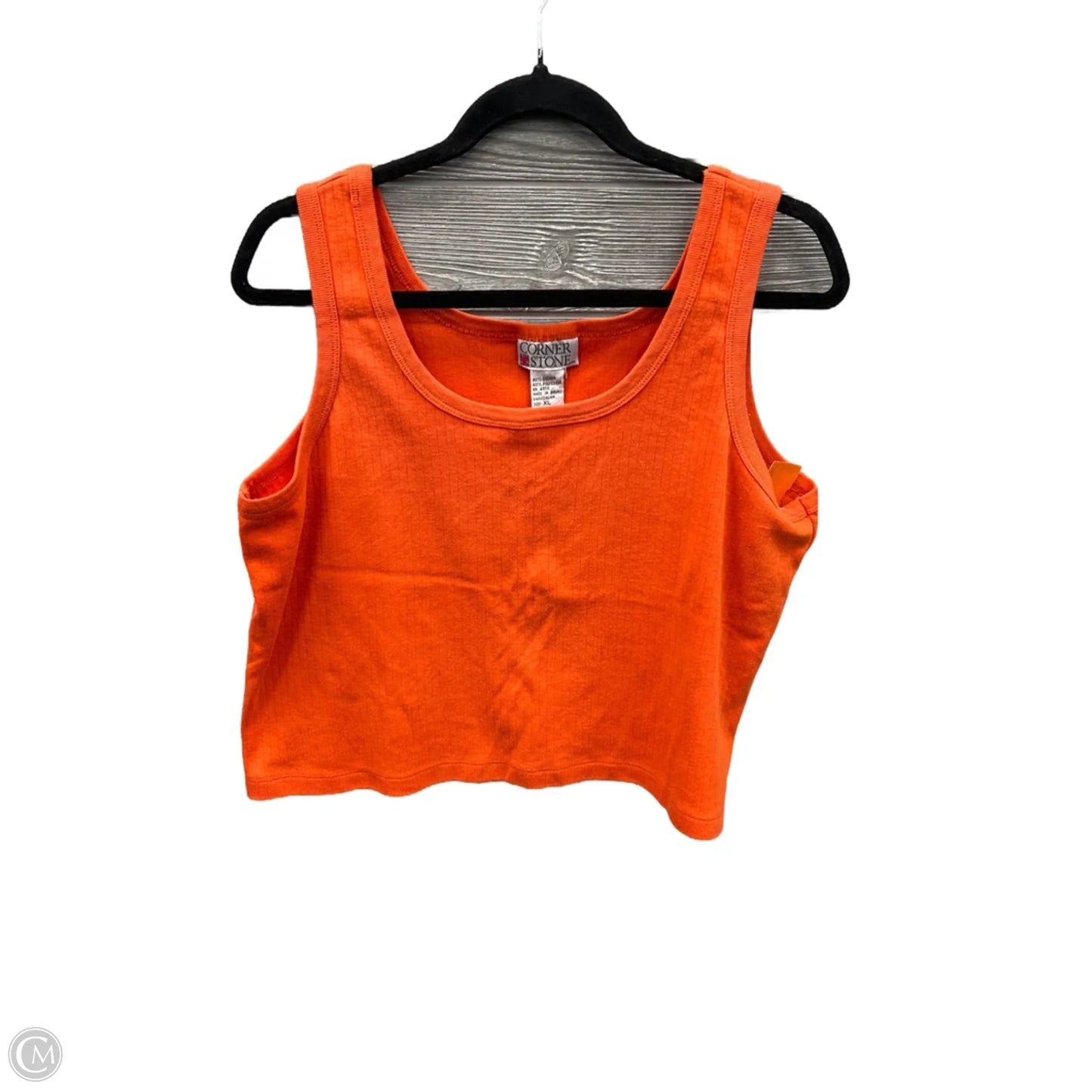 Tank Top By Clothes Mentor In Orange, Size: Xl
