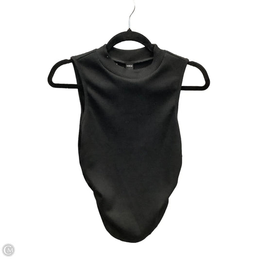 Top Sleeveless By Shein In Black, Size: L