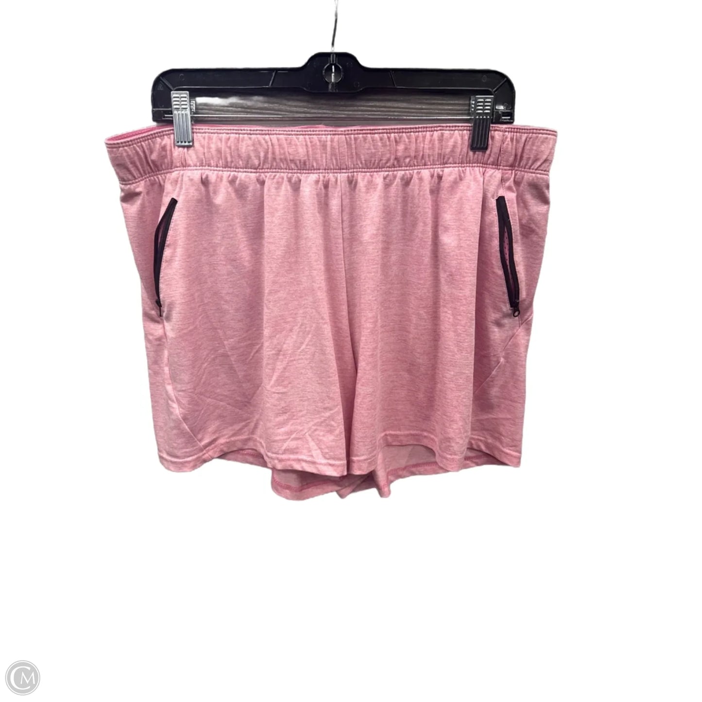 Athletic Shorts By Clothes Mentor In Pink, Size: Xl