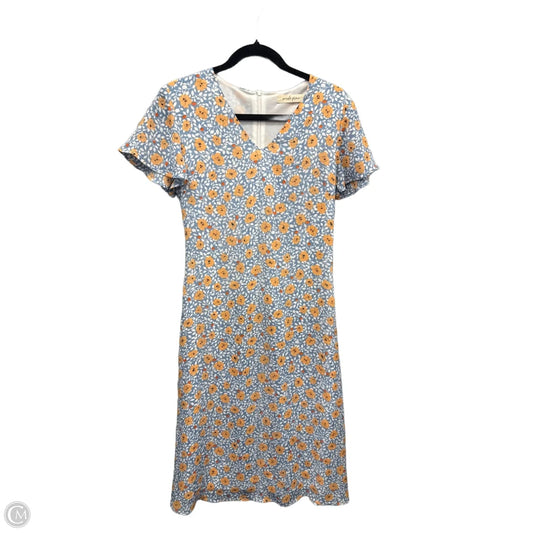 Dress Casual Maxi By Clothes Mentor In Blue & Orange, Size: S