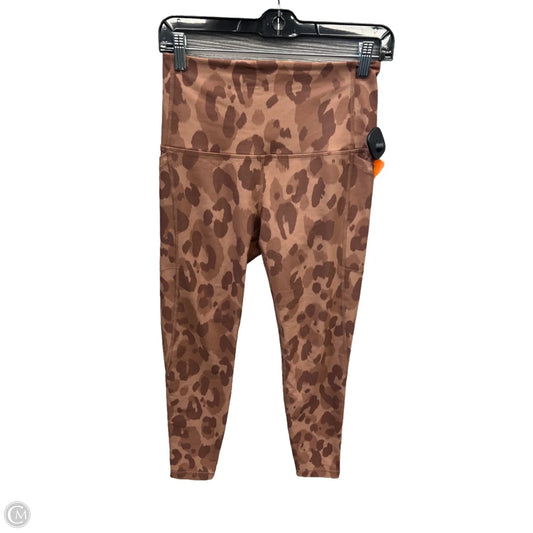Athletic Leggings By Dsg Outerwear In Brown, Size: S
