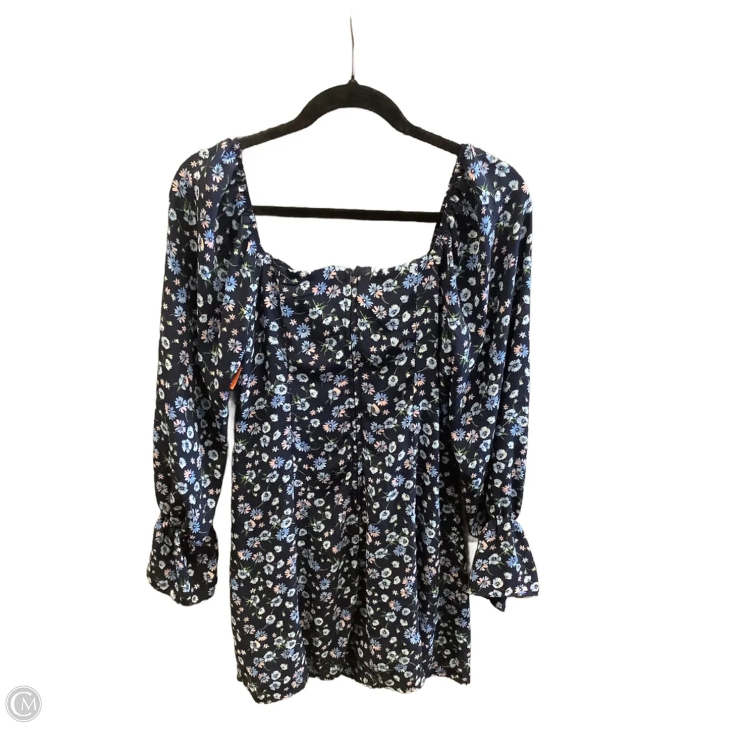 Dress Casual Midi By As U Wish In Blue, Size: M
