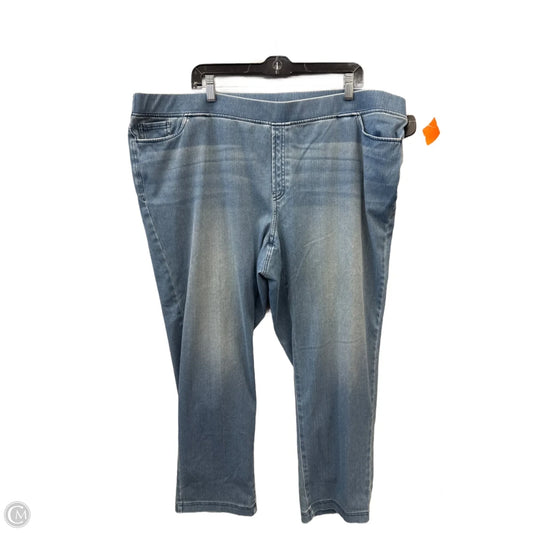 Jeans Jeggings By Pure Jill In Blue Denim, Size: 22