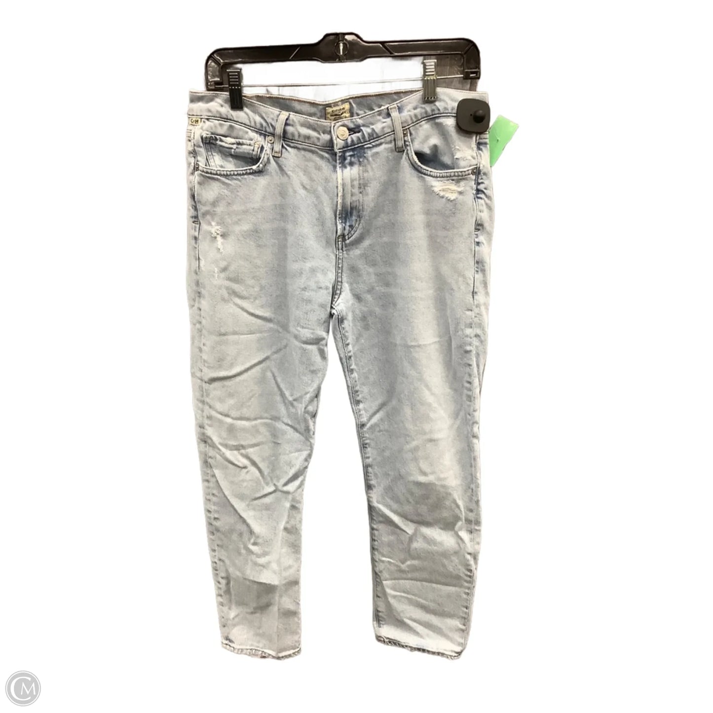 Jeans Skinny By Citizens Of Humanity In Blue Denim, Size: 12