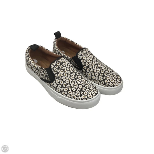 Shoes Sneakers By Maurices In Floral Print, Size: 8