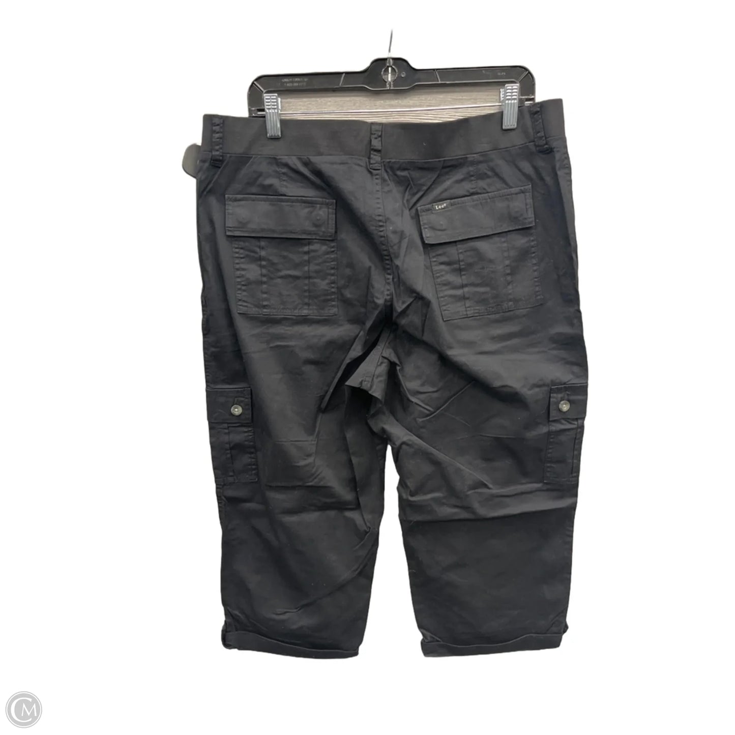 Capris by Lee in Black, Size 16