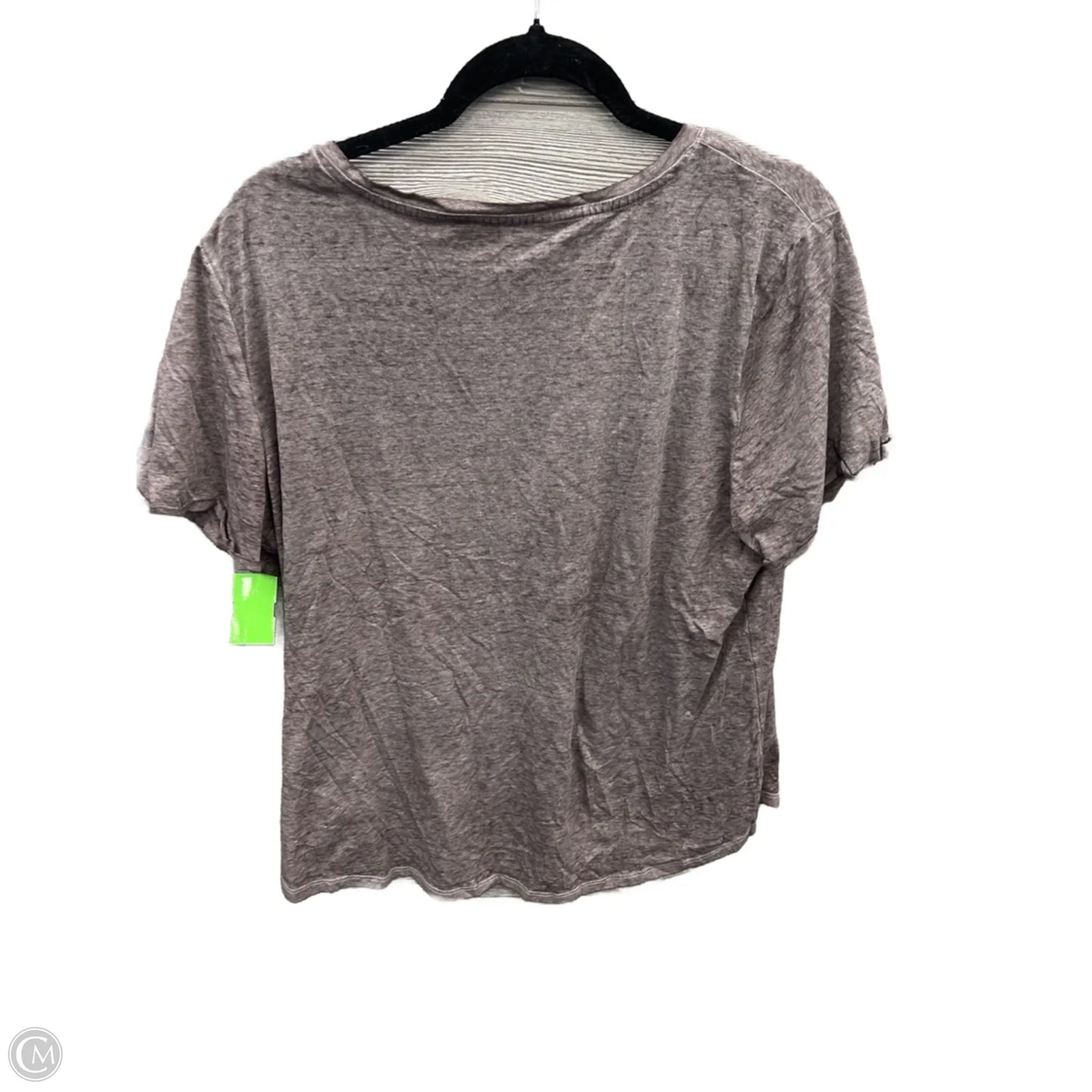 Top Short Sleeve By Maurices In Purple, Size: Xl