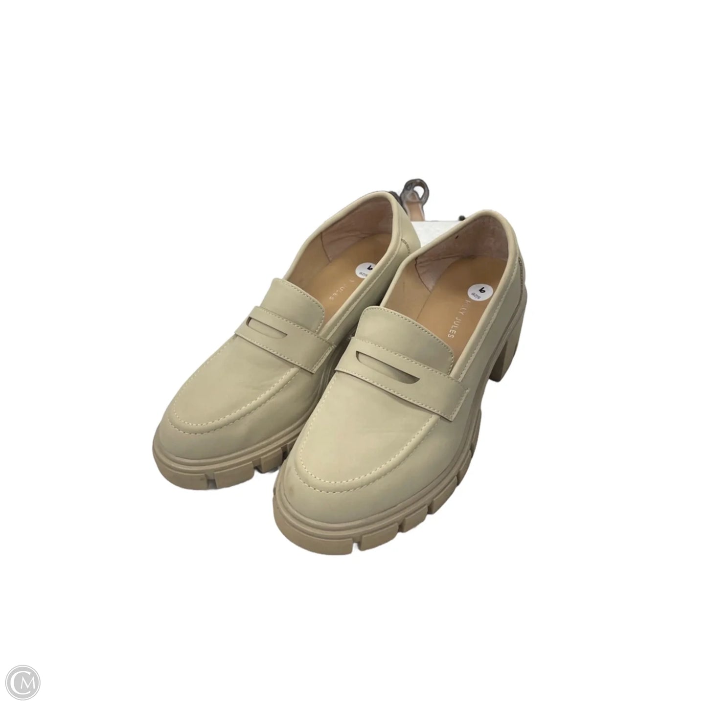 Shoes Heels Block By Sincerely Jules In Tan, Size: 9