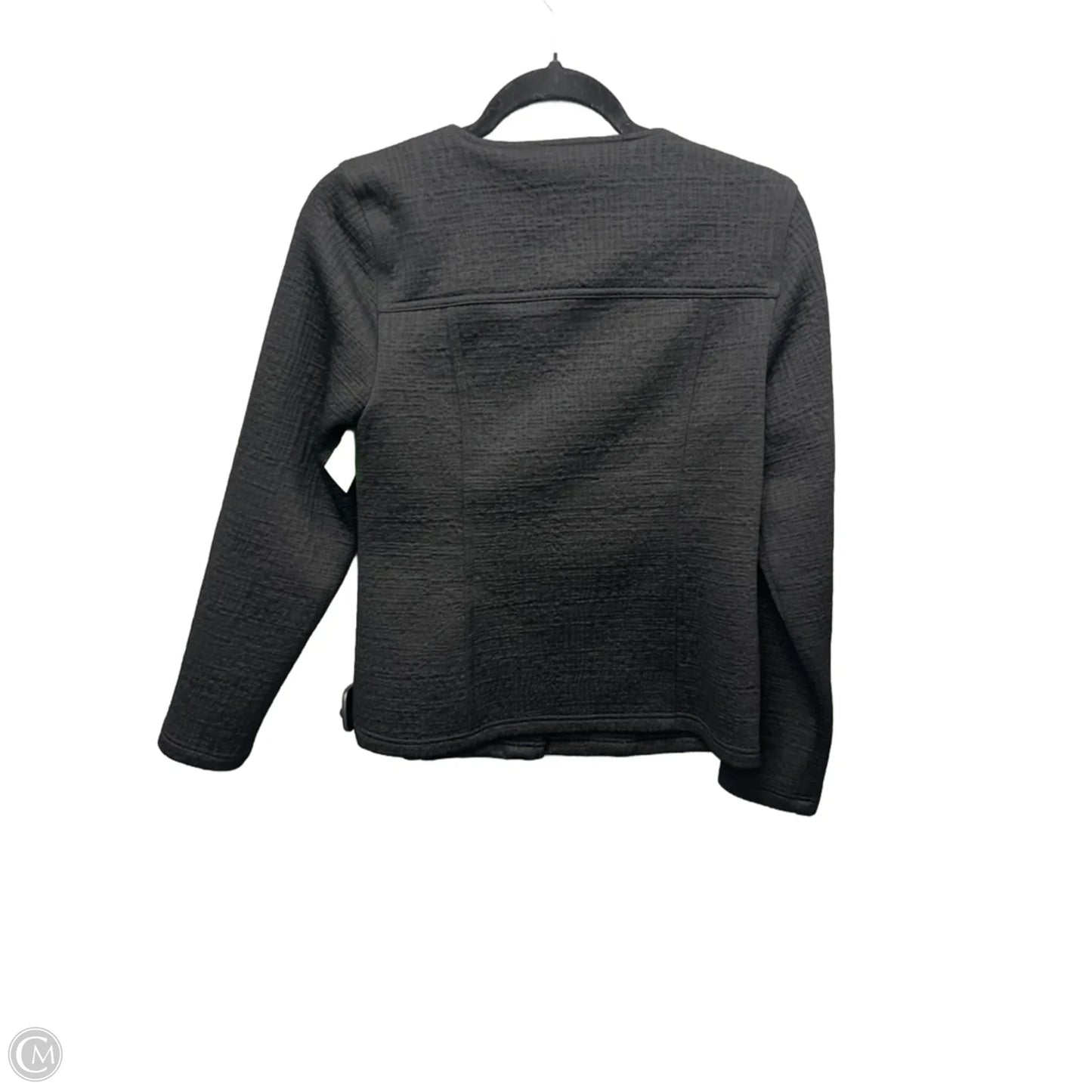 Jacket Puffer & Quilted By Chicos In Black, Size: S