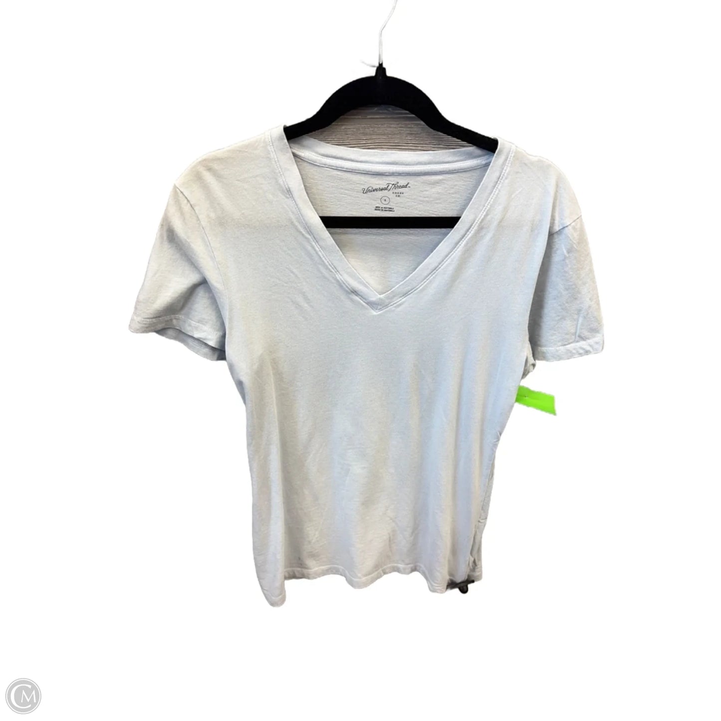 Top Short Sleeve Basic By Universal Thread In Blue, Size: S