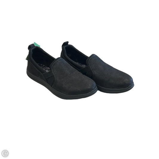 Shoes Flats By Clarks In Black, Size: 6