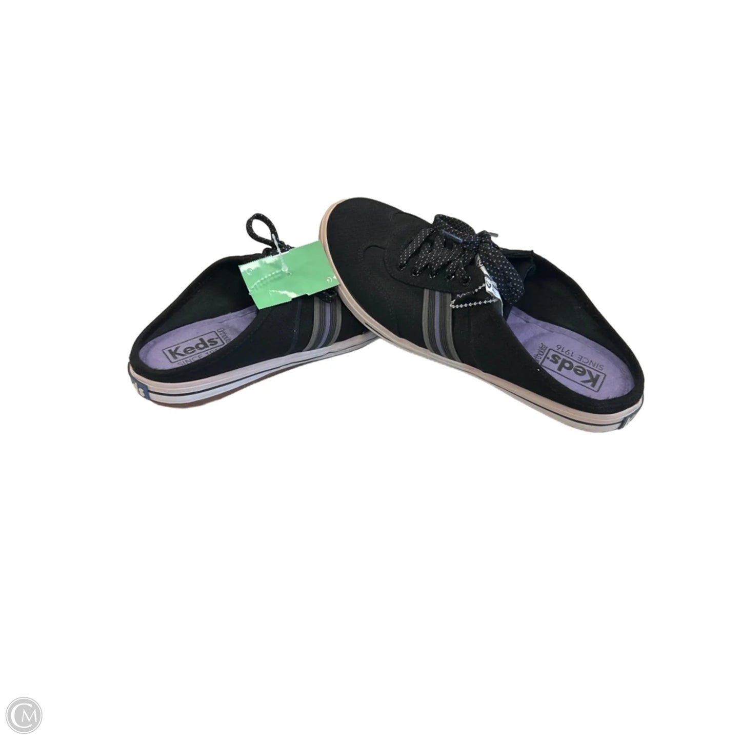 Shoes Flats By Keds In Black & Purple, Size: 7