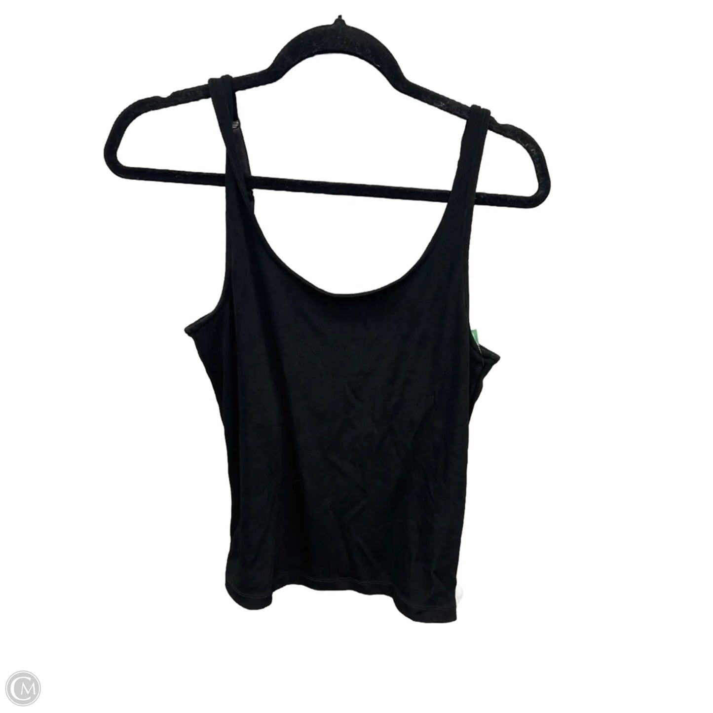 Top Sleeveless By Chicos In Black, Size: M