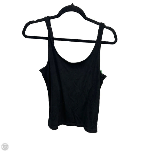Top Sleeveless By Chicos In Black, Size: M