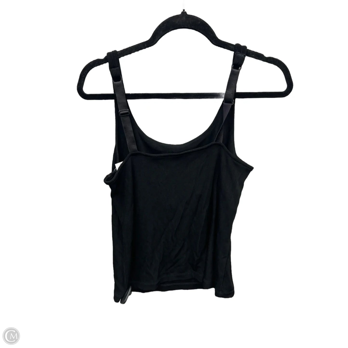 Top Sleeveless By Chicos In Black, Size: M