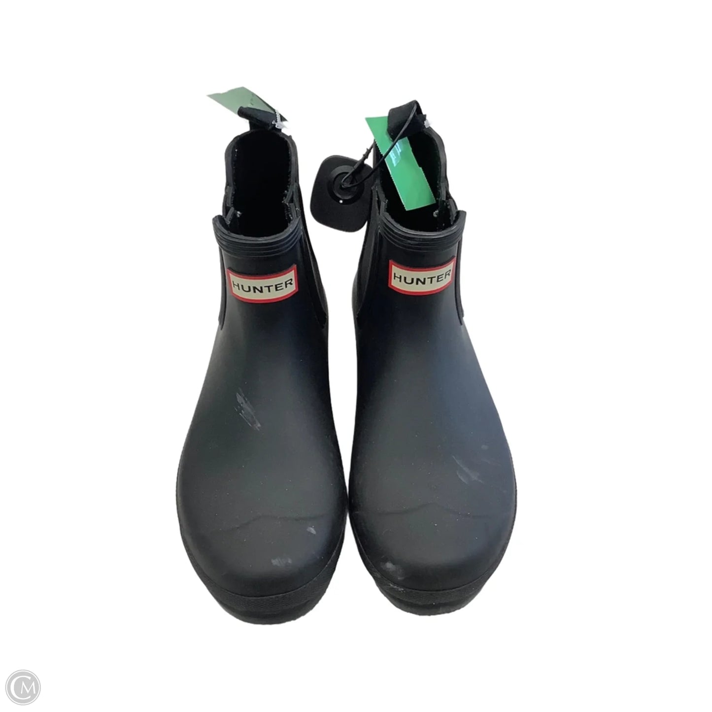 Boots Ankle Flats By Hunter In Black, Size: 9