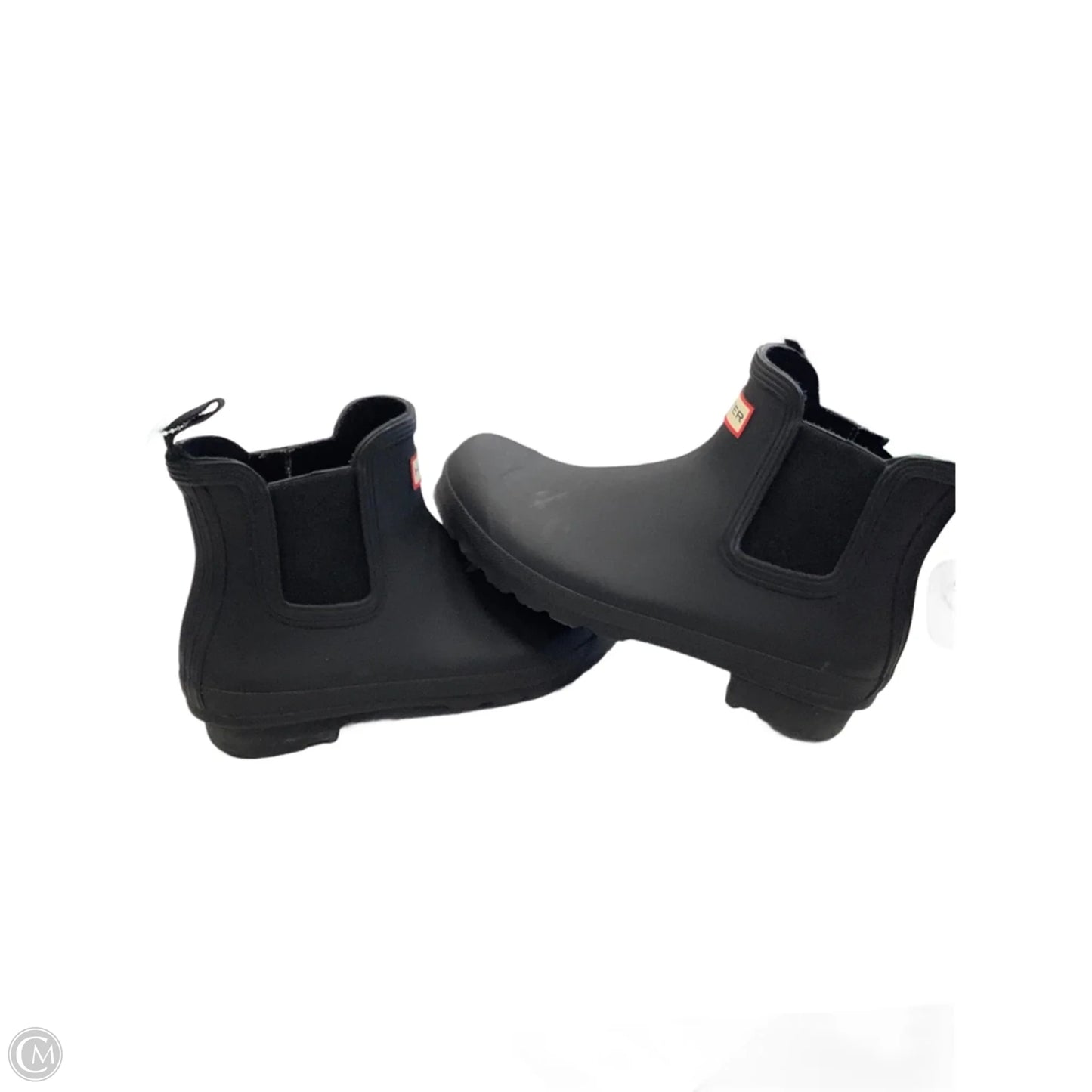 Boots Ankle Flats By Hunter In Black, Size: 9