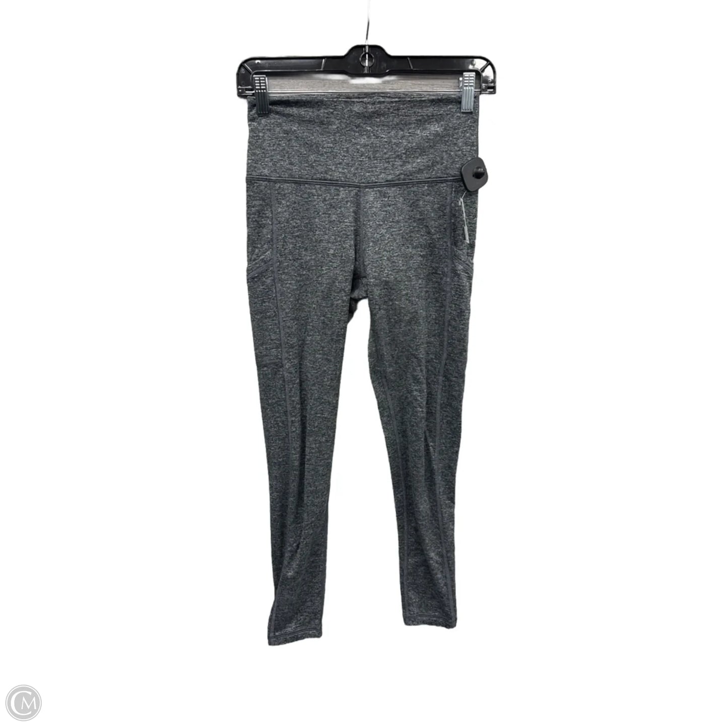 Athletic Leggings By Aerie In Grey, Size: M