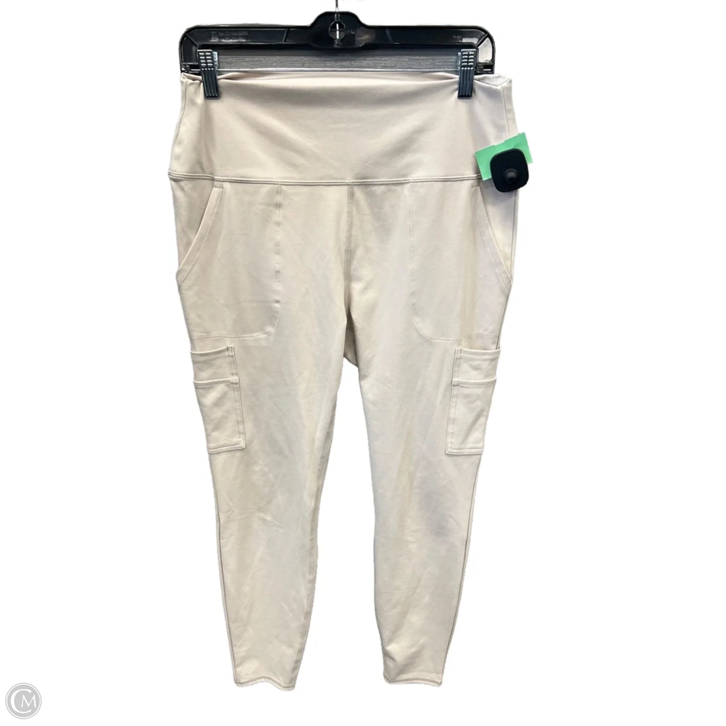 Athletic Leggings By Avalanche In Tan, Size: Xl